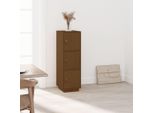 Vidaxl Credenza Marrone Miele 34X40X108,5 Cm In Legno Di Pino Massiccio