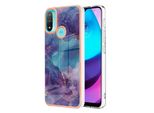 Custodia Per Motorola Moto E20 / E30 / E40, Custodia In Silicone Tpu A Fantasia, Paraurti Antiurto Viola