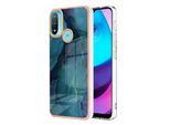 Custodia Per Motorola Moto E20 / E30 / E40, Custodia In Silicone Tpu A Fantasia, Paraurti Antiurto Verde
