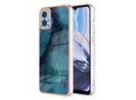 Custodia Per Motorola Moto E22 / E22I, Custodia In Silicone Tpu A Fantasia, Paraurti Antiurto Verde