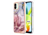 Custodia Per Xiaomi Redmi A1, Custodia In Silicone Tpu A Fantasia, Paraurti Antiurto Oro Rosa