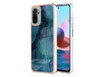 Custodia Per Xiaomi Redmi Note 10S / Note 10 4G, Custodia In Silicone Tpu A Fantasia, Paraurti Antiurto Verde