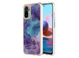 Custodia Per Xiaomi Redmi Note 10S / Note 10 4G, Custodia In Silicone Tpu A Fantasia, Paraurti Antiurto Viola