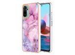 Custodia Per Xiaomi Redmi Note 10S / Note 10 4G, Custodia In Silicone Tpu A Fantasia, Paraurti Antiurto Rosa