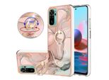 Custodia Per Xiaomi Redmi Note 10S / Note 10 4G, Custodia Protettiva In Silicone Tpu Bumper A Fantasia Con Supporto Ad Anello CrèMe