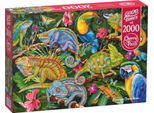 Puzzle Di Cherry Pazzi Incredibili Camaleonti 2000 Teile