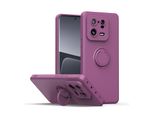 Custodia Xiaomi 13 Pro, Con Supporto Ad Anello E Supporto, Resistente Ai Graffi, Custodia In Silicone Morbido Per Xiaomi 13 Pro Viola
