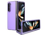 Custodia Per Samsung Galaxy Z Fold 5, Sottile Custodia Rigida In Pc Antigraffio Viola
