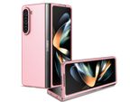 Custodia Per Samsung Galaxy Z Fold 5, Sottile Custodia Rigida In Pc Antigraffio Rosa