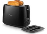 Philips | HD2582/90 | Tostapane| Potenza 900 W | Numero Di Prese 2 | Materiale Dell'alloggiamento Plastica | Nero