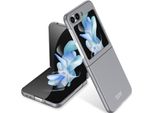 Custodia Per Samsung Galaxy Z Flip 5, Custodia Solida E Sottile In Pc Opaco Anti-Impronte Digitali Grigio