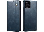 Custodia Per Xiaomi Poco X5 Pro / Redmi Note 12 Pro Speed, Custodia Flip In Pelle Portafoglio Con Funzione Stand Blu