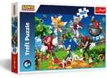 Trefl Puzzle Sonic, Kinderpuzzle, 160 Teile, 41 X 27.5 Cm, 15421