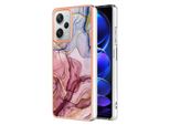 Custodia Per Xiaomi Redmi Note 12 Pro+, Custodia In Silicone Tpu A Fantasia, Paraurti Antiurto Oro Rosa