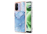 Custodia Per Xiaomi Redmi 12C, Custodia In Silicone Tpu A Fantasia, Paraurti Antiurto Blu