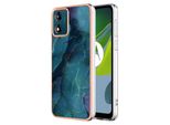 Custodia Per Motorola Moto E13, Custodia In Silicone Tpu A Fantasia, Paraurti Antiurto Verde