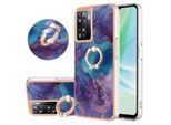 Custodia Per Oneplus Nord N300, Custodia Protettiva In Silicone Tpu A Fantasia Con Supporto Ad Anello Viola