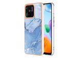 Custodia Per Xiaomi Redmi 10C, Custodia In Silicone Tpu A Fantasia, Paraurti Antiurto Blu