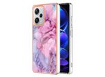 Custodia Per Xiaomi Redmi Note 12 Pro+, Custodia In Silicone Tpu A Fantasia, Paraurti Antiurto Rosa