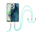 Custodia Con Cinturino Per Xiaomi Poco X5/Redmi Note 12 5G, Paraurti In Tpu A Fantasia, Custodia Protettiva Con Cinturino Regolabile Verde
