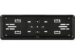 Porta Targa Anteriore In Abs - Nero