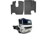 2005-2013 Mercedes Atego Tappetini In Gomma Nera 2 Pz