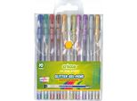 Penne Gel Glitterate 10 Colori Cricco