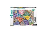 Nathan-Pokemon-2000 Piece Puzzle - The 16 Types Of PokéMon-4005556873142-Ages 14 And Up