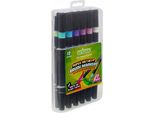 Penne A Pennello Metallizzate Bifacciali 12 Colori