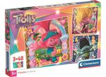 Puzzle Cle 3X48 Quadrato Trolls 3 25292