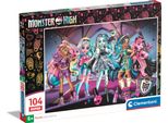 Clementoni - Monster High Puzzle Super 104 Elementy - Oficjalny Produkt Premium