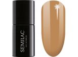 Semilac | Smalto Ibrido - N. 600 Apricot Crush - 7Ml - Arancione Pastello - Copertura Totale E Lunga Durata