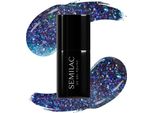 Virtual Blue #826 Semilac Hybrid-Nagellack Mit Partikeln 7 Ml Semilac