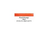 Royal & Langnickel Vernice Acrilica Essentials, 59 Ml, Rosso Arancio Perlato