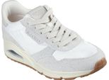 Skechers Donna Sport Casual Uno Vintage Dayz Scarpe Da Ginnastica 177857 Wht Bianco, Numero Di Scarpe: 38 Eu