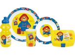 Set Di Stoviglie Per Bambini Fun House Paddington Colorato 5 Pezzi