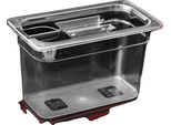 Contenitore Per Pentole Per Cottura Sous Vide, Divisori Rimovibili, Plastica Alimentare, 6 Litri