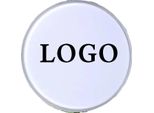 Lightbox Led Bifacciale Rotondo, Design Moderno, Efficiente Dal Punto Di Vista Energetico, Bianco