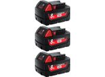 Batteria Di Ricambio, Capacità 8000Mah, Tecnologia Agli Ioni Di Litio, 3Pcs 8000Mah