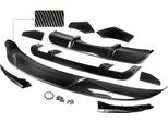 Labbro Del Diffusore Del Paraurti Posteriore, Plastica Abs Resistente, Kit Di Sostituzione Diretta, Look In Fibra Di Carbonio