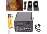 Macchina Per Pirografia, Controllo Della Temperatura Regolabile, Potenza 60W, 19 Punte Intercambiabili, Compatibile Con Pelle E Legno, Design Compatto