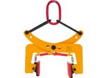 Pinze Per Il Sollevamento Di Pietre, Portata 325 Kg, Apertura Ganasce Regolabile, Giallo Rosso