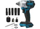 Avvitatore A Impulsi, Coppia 520Nm, Motore Brushless, Senza Kit Batteria