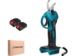 Potatori Elettrici, Motore Brushless, Lame In Acciaio Ad Alta Lega, 2 Batterie, Ue