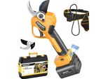Potatori Elettrici, Motore Brushless, Display Led, Giallo, Due Batterie