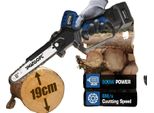 Motosega Elettrica, Motore Brushless, Design Portatile, Due Batterie