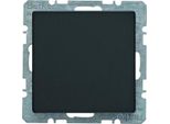 Berker 6710096086 Coperchio Cieco Con Piastra Centrale Antracite Con Berker Q.1/Q.3