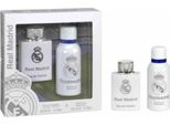 Real Madrid Eau De Toilette Spray 100Ml Set 2 Articoli