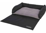 Kerbl Car Dog Bed 95 X 75 X 16 Cm Grigio E Nero 80584
