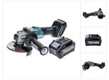 Makita Ga 005 GM1 Smerigliatrice Angolare A Batteria 40 V Max. 125 Mm Brushless Xgt + 1X Batteria Ricaricabile 4.0 Ah - Senza Caricabatterie